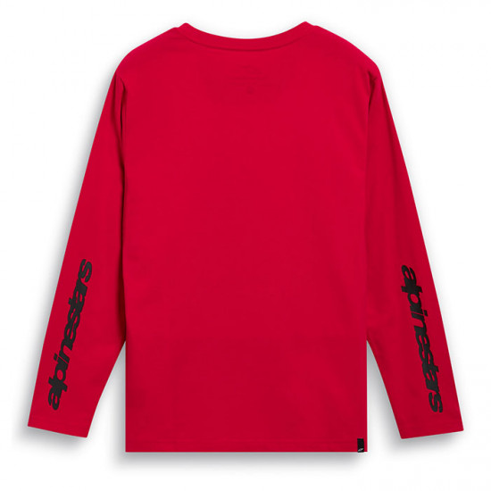 Alpinestars Backhand Long Sleeve CSF Tee Red