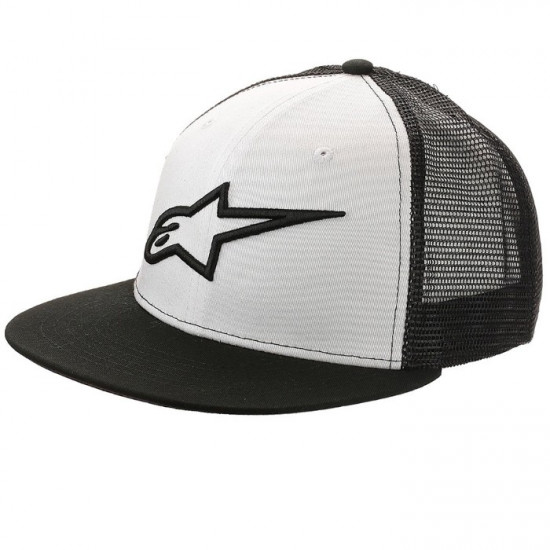 Alpinestars Corp Trucker Cap Black Casual Wear - SKU 10258100310 from RaceLeathers Motorcycle Clothing