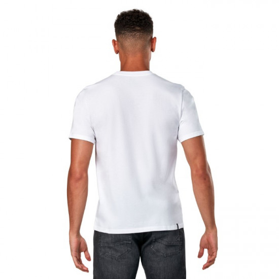 Alpinestars Gambit CSF SS Tee White Casual Wear - SKU 124472070202XL from RaceLeathers Motorcycle Clothing