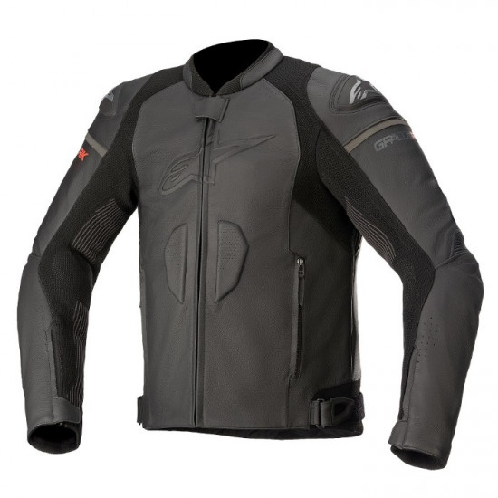 Alpinestars GP Plus R V3 Rideknit Leather Jacket Black Mens Motorcycle Jackets - SKU 3100321110050 from RaceLeathers Motorcycle Clothing