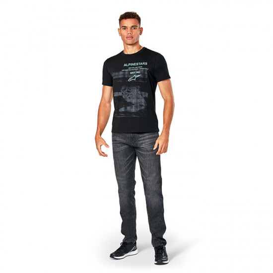 Alpinestars Granpremo CSF Short Sleeve Tee Black Casual Wear - SKU 124472160102XL from RaceLeathers Motorcycle Clothing