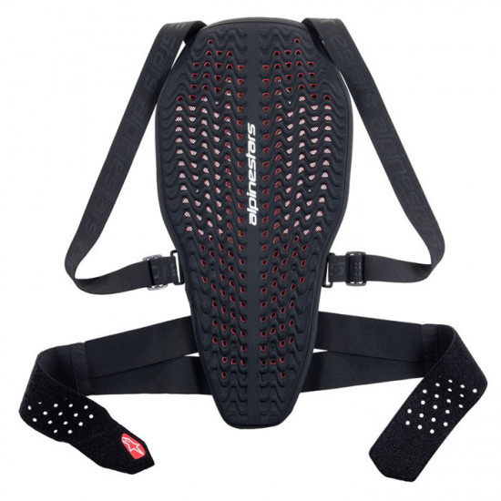 Alpinestars Nucleon Plasma Back Protector With Strap Black White Red