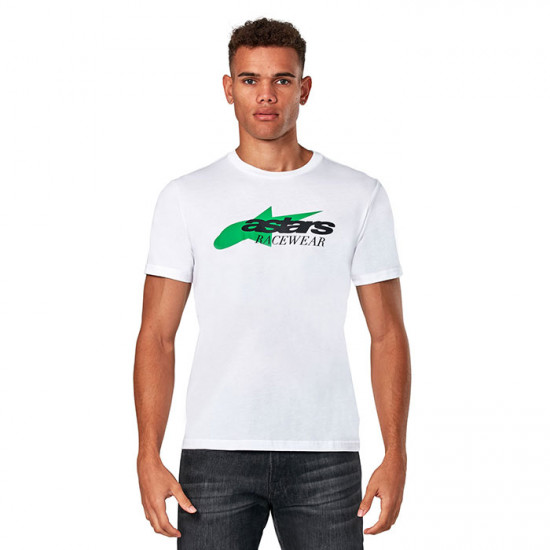 Alpinestars Profile CSF Short Sleeve Tee White Casual Wear - SKU 124472260202XL from RaceLeathers Motorcycle Clothing