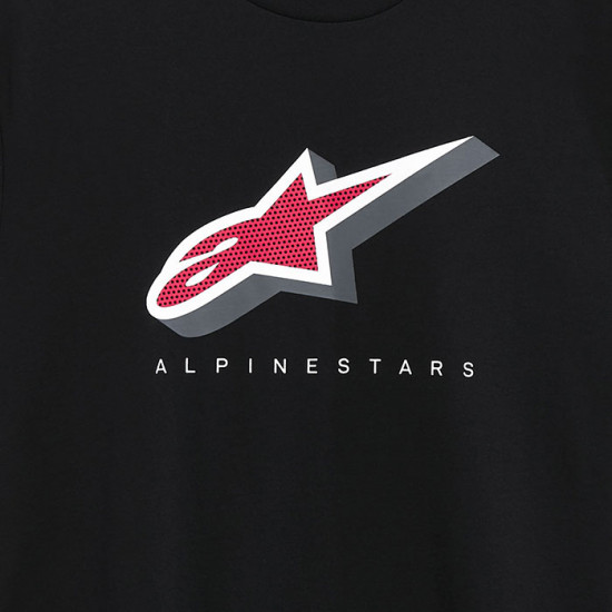 Alpinestars Quicker CSF Short Sleeve Tee Black Casual Wear - SKU 124472240102XL from RaceLeathers Motorcycle Clothing