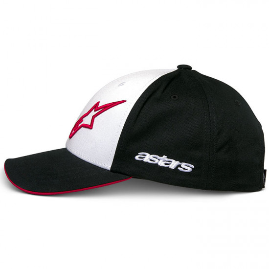 Alpinestars Sessionized Hat Black White Red Casual Wear - SKU 1244815202013 from RaceLeathers Motorcycle Clothing