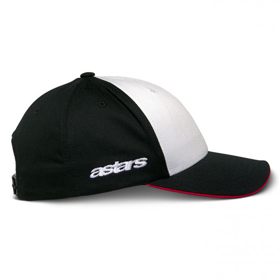 Alpinestars Sessionized Hat Black White Red Casual Wear - SKU 1244815202013 from RaceLeathers Motorcycle Clothing