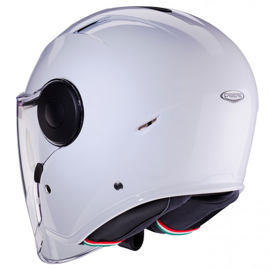 Caberg Soho White Open Face Helmets - SKU 0841161 from RaceLeathers Motorcycle Clothing