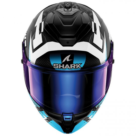 Shark Spartan GT Pro Carbon Zarco  Carbon White Blue