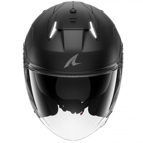 Shark Skwal I3 Jet Blank Matt Black Open Face Helmets - SKU 235/HE3501E/KMA1 from RaceLeathers Motorcycle Clothing