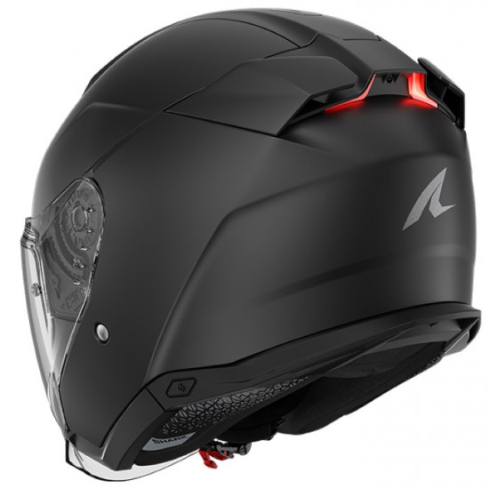 Shark Skwal I3 Jet Blank Matt Black Open Face Helmets - SKU 235/HE3501E/KMA1 from RaceLeathers Motorcycle Clothing