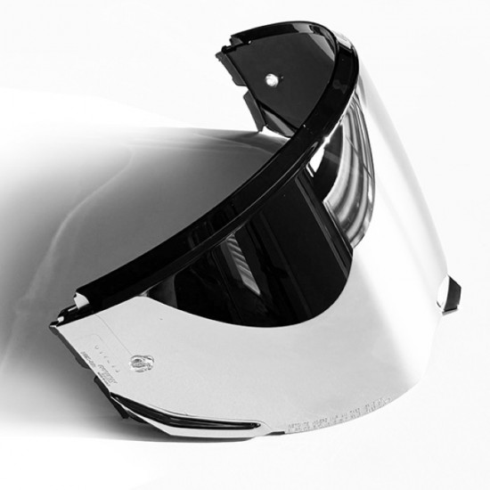 Nolan N120-1 Visor Metallic Silver Large Shell Parts/Accessories - SKU 555/SPAVIS000356 from RaceLeathers Motorcycle Clothing