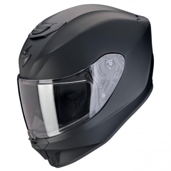 Scorpion EXO-Junior Air Black Full Face Helmets - SKU 750120100101S from RaceLeathers Motorcycle Clothing