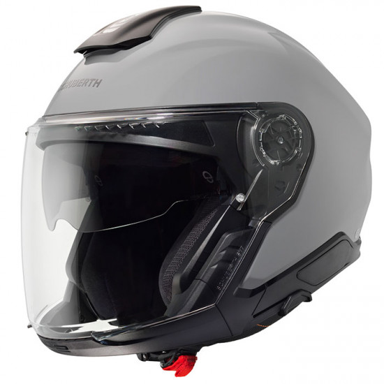 Schuberth J2 Gloss Concrete Grey Open Face Helmets - SKU 910J2CG53 from RaceLeathers Motorcycle Clothing