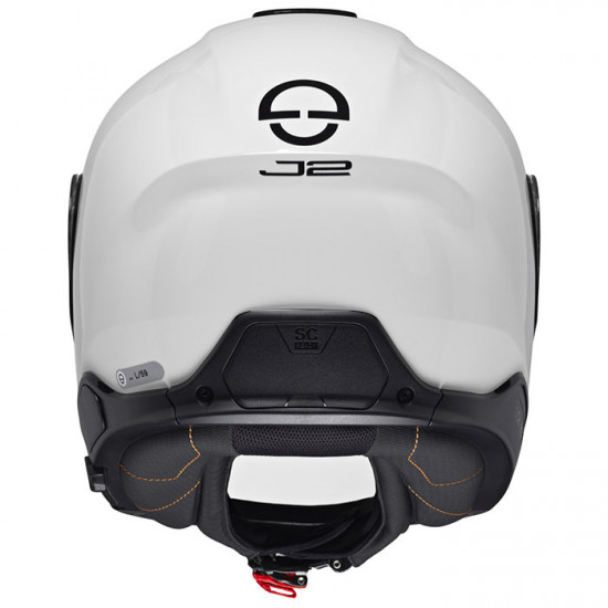 Schuberth J2 Gloss White Open Face Helmets - SKU 910J2GW53 from RaceLeathers Motorcycle Clothing