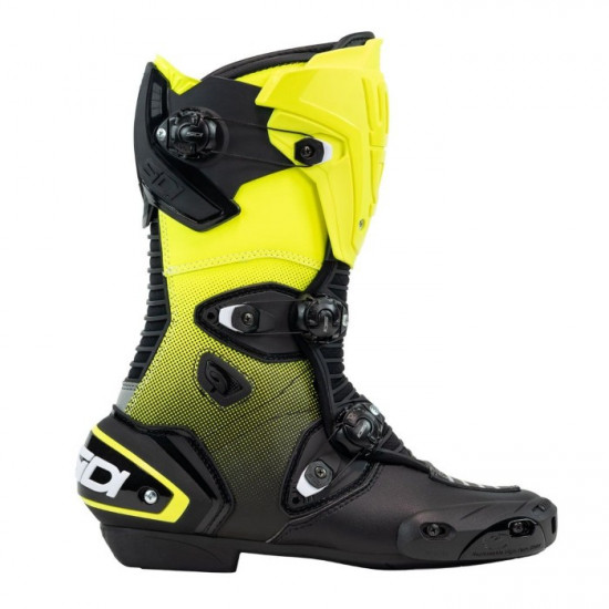 Sidi Mag 1 Boots Black Yellow Mens Motorcycle Racing Boots - SKU 0858541 from RaceLeathers Motorcycle Clothing