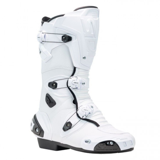 Sidi Mag 1 Boots White Mens Motorcycle Racing Boots - SKU 0858640 from RaceLeathers Motorcycle Clothing