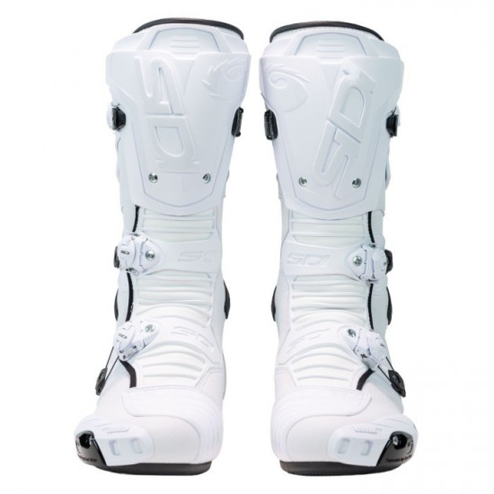 Sidi Mag 1 Boots White Mens Motorcycle Racing Boots - SKU 0858640 from RaceLeathers Motorcycle Clothing