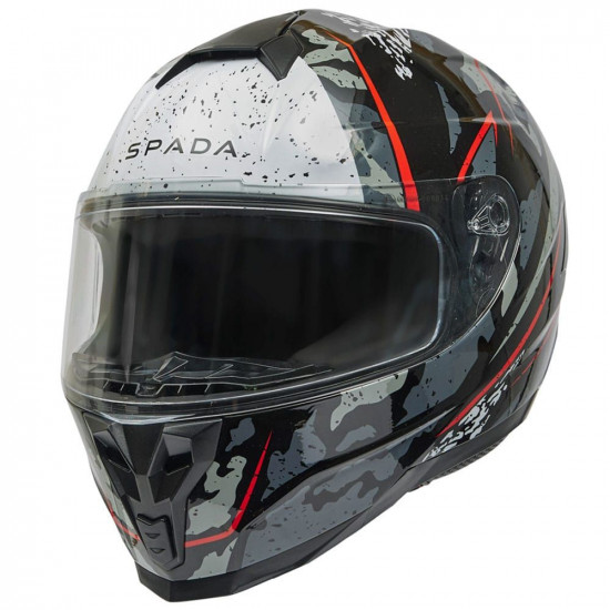 Spada Raiden 2 Meisai Red Full Face Helmets - SKU 0857360 from RaceLeathers Motorcycle Clothing