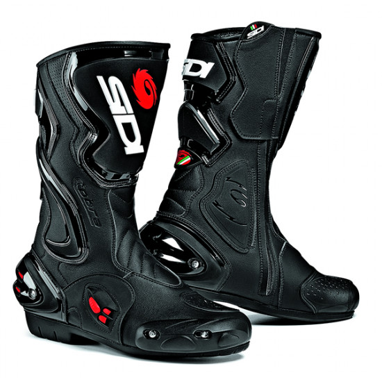 SIDI COBRA BLACK SIZE 41 BOOTS Mens Motorcycle Racing Boots - SKU 0435704