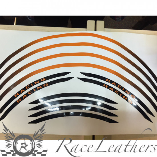 RS Wheel Stripes Orange