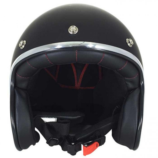 Viper RS05 Slim Matt Black Open Face Helmets - SKU A130MattBlackXS from RaceLeathers Motorcycle Clothing