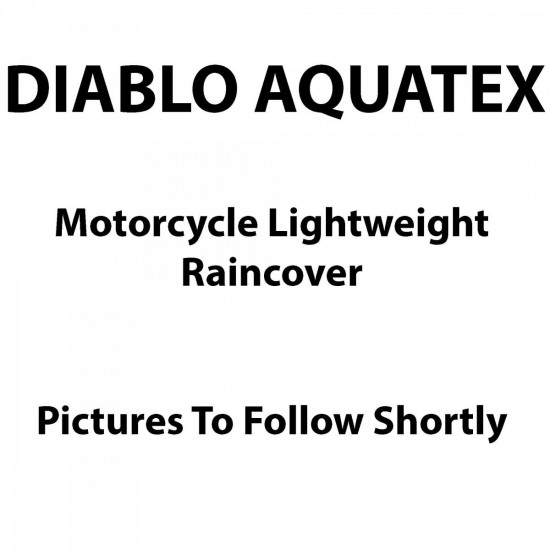 Diablo Outdoor Motorcycle Raincover