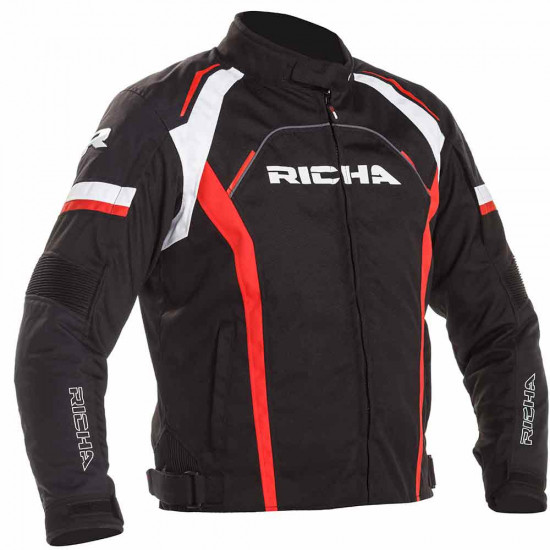 Richa Falcon 2 Black Red Mens Motorcycle Jackets - SKU 082/FALC2/BR/02