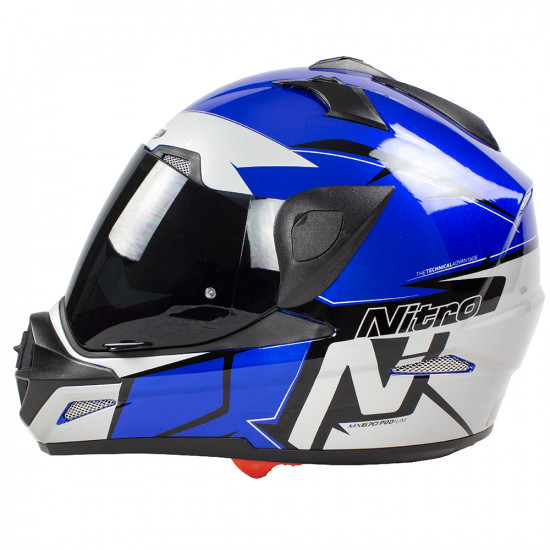 Nitro MX670 Podium Adventure DVS Black Blue Silver