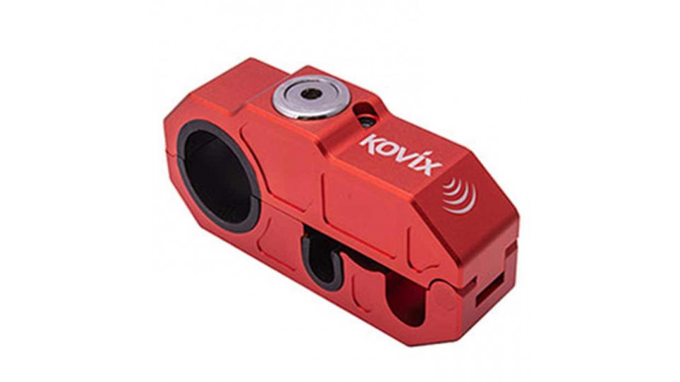 Kovix Handlebar Brake Lock Red