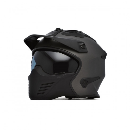 SPADA STORM MATT TITANIUM X-SMALL HELMET