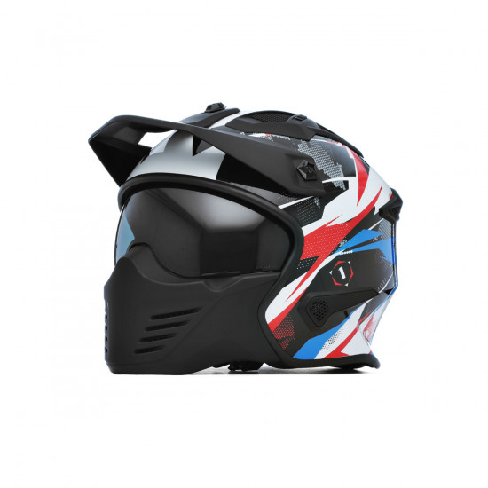 Spada Storm Union Red White Blue Helmet Open Face Helmets - SKU 0153516