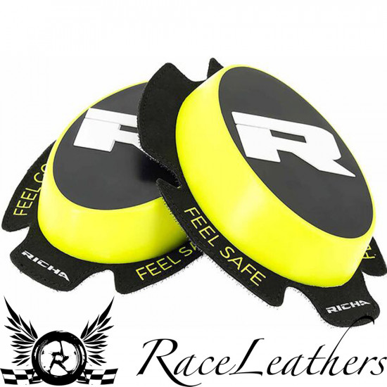 Richa Racing R Knee Sliders Fluo Yellow