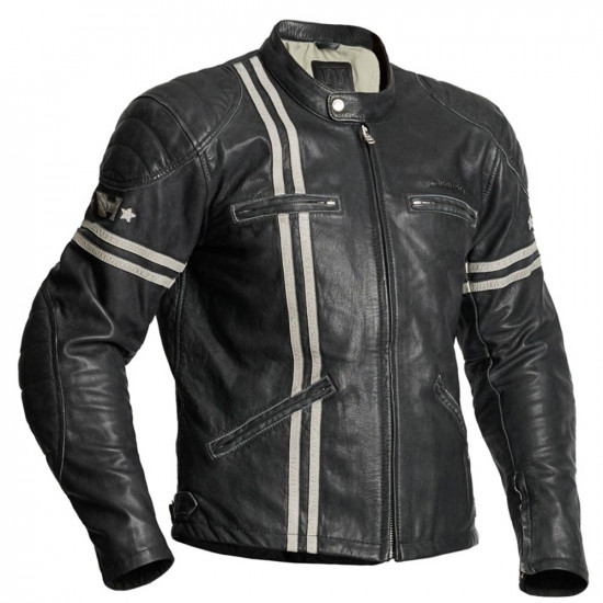 Halvarssons Dresden Jacket Black White