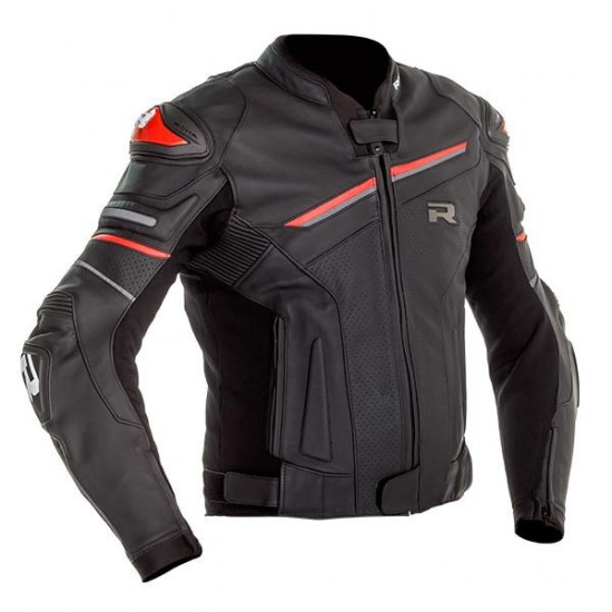 Richa Mugello 2 Jacket Black Red Mens Motorcycle Jackets - SKU 080/MUG2J/BR/46