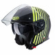 CABERG FLYON BAKARI MATT BLK/YELLOW X-SMALL HELMET