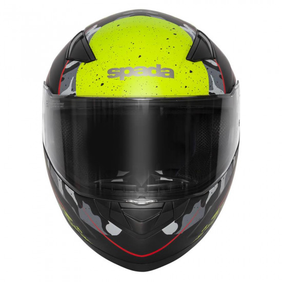 Spada Raiden Camo Yellow Helmet Full Face Helmets - SKU 0766655