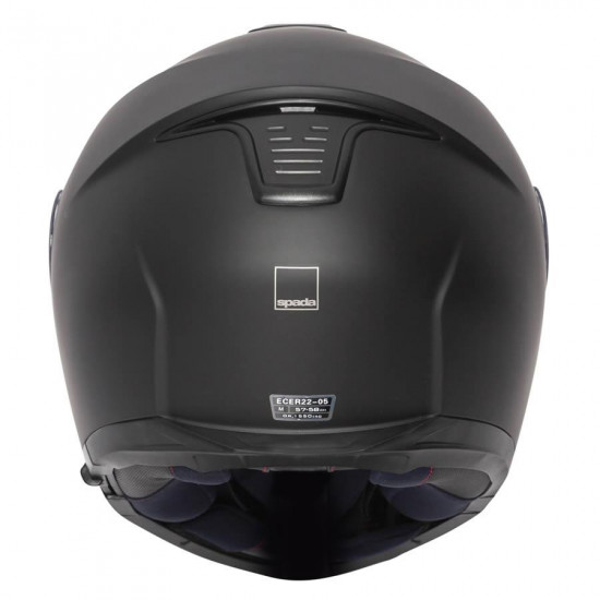 SPADA ORION MATT BLACK X-SMALL HELMET Flip Front Motorcycle Helmets - SKU 0762633