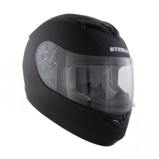 Stealth V121 Matt Black Helmet Full Face Helmets - SKU STH303L