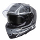 SPADA SP1 RAPTOR MATT BLACK/GREY X-SMALL HELMET