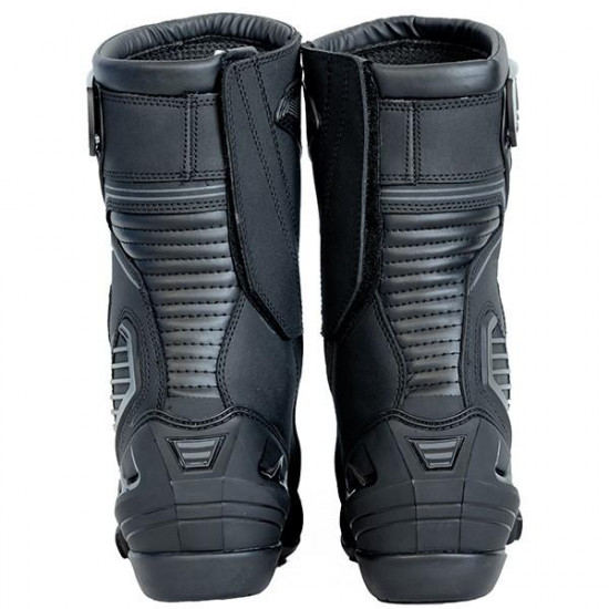 Richa Velocity Black Sports Motorcycle Boots Mens Motorcycle Racing Boots - SKU 084/VELOC/BK/39