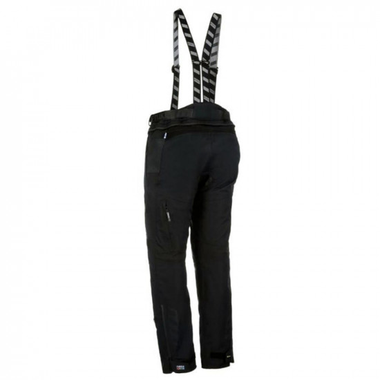 Rukka Kingsley Black Motorcycle Trousers Regular Leg