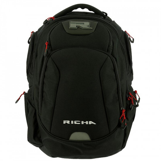 Richa Krypton Rucksack Bag Black