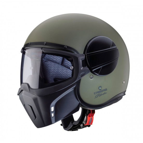 Caberg Ghost Matt Military Green Open Face Helmet