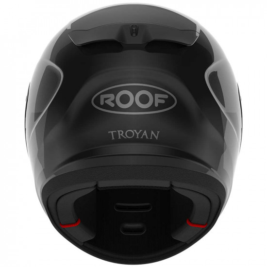 Roof RO200 Troyan Black Steel Helmet Full Face Helmets - SKU RRO200 TROYAN BS 54