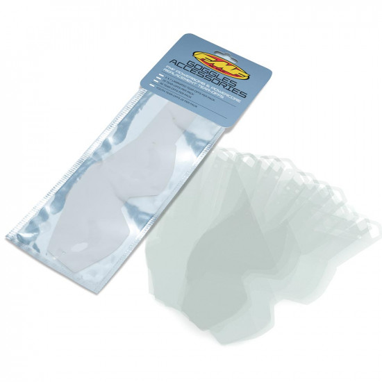 100% FMF Vision Standard Tear Offs Pack Of 50 Fits Powerbomb/Powercore Goggles