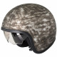 Duchinni D388 Vintage Iron Motorcycle Open Face Helmet