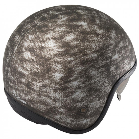 Duchinni D388 Vintage Iron Motorcycle Open Face Helmet