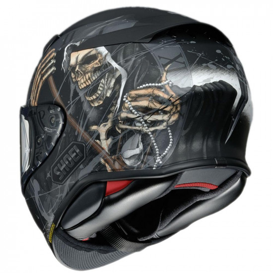 Shoei NXR2 Faust TC5 Reaper Black Full Face Helmets - SKU 0793026