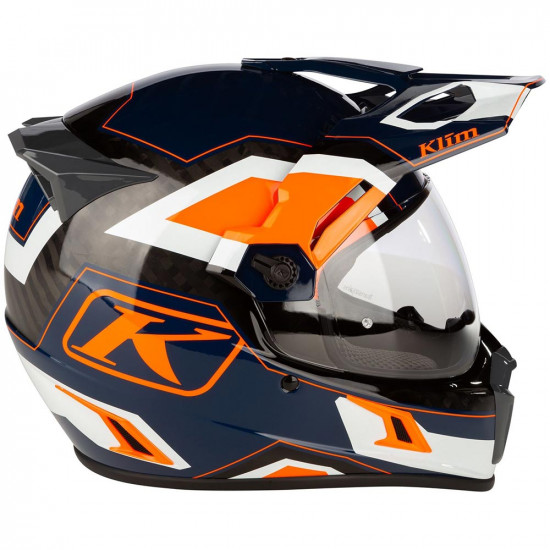 Klim Krios Pro Rally Striking Orange Full Face Helmets - SKU 3900-000-160-009