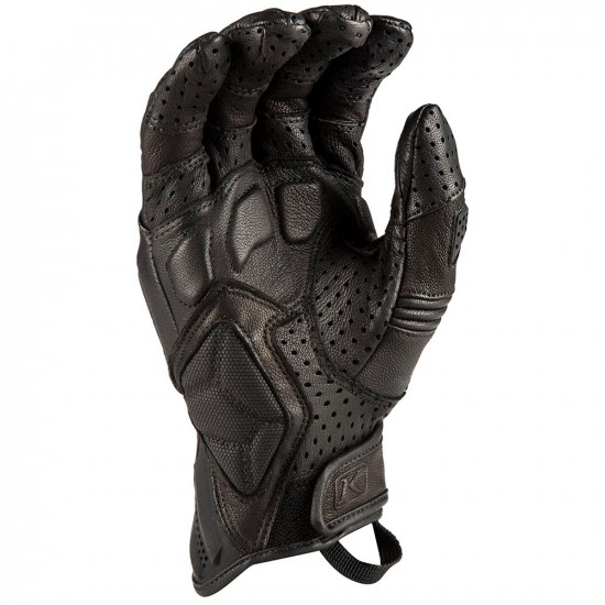 Klim Badlands Aero Pro Black Leather Gloves